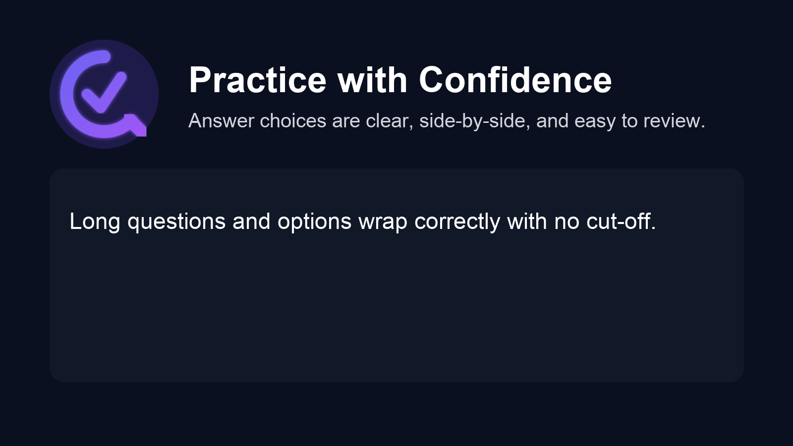 Qudoro practice mode